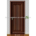 Moderna puerta de madera con MDF y melamina acabado, precio barato para la venta